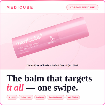 medicube PDRN Pink Collagen Volume Multi Balm Stick