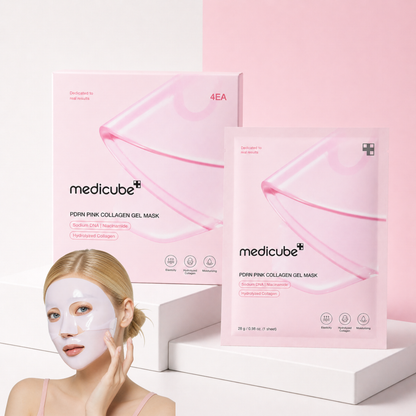 4 pack Gel Mask - Salmon DNA PDRN Pink Collagen Jelly
